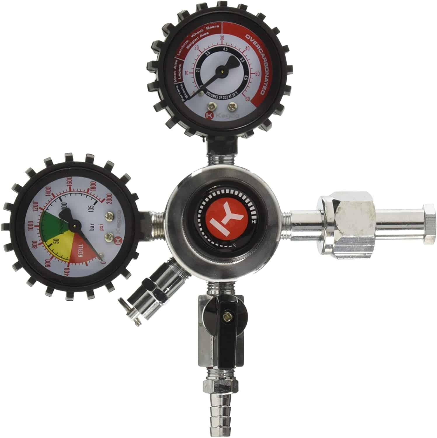 Kegco Premium CO2 Draft Beer Regulator