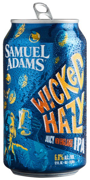 Samuel Adams Wicked Hazy beer