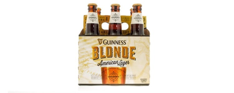 Guinness Blonde American Lager Packaging