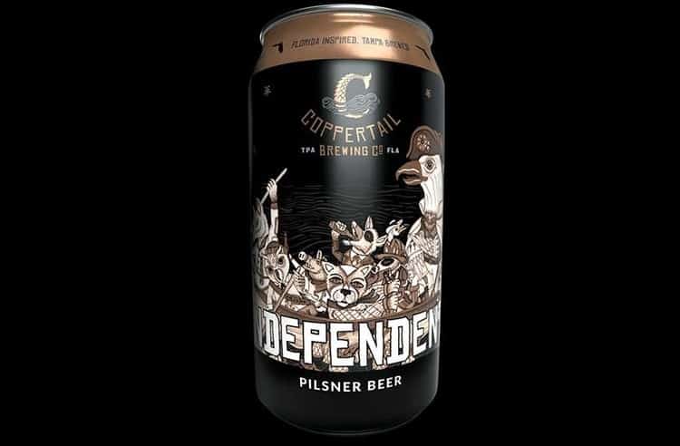 Independent Pilsner by Coppertail Brewing Co.