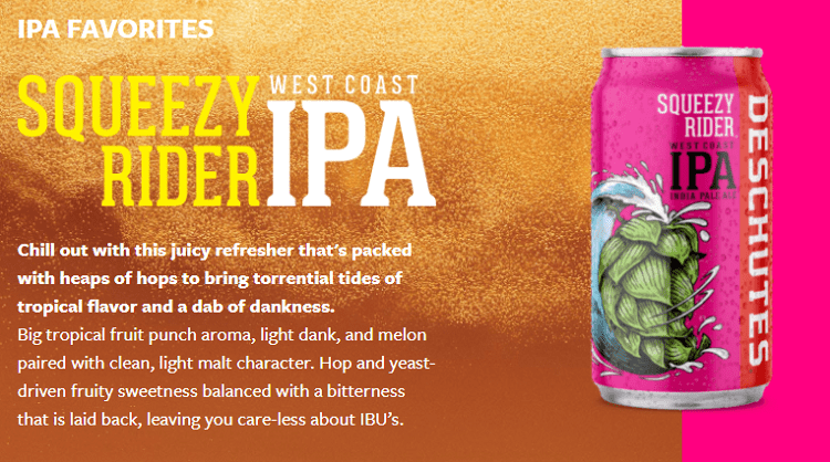 Squeezy Rider West Coast IPA