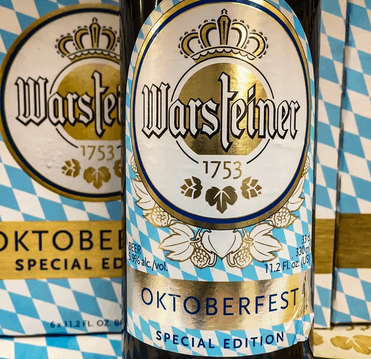 Warsteiner Oktoberfest Beer 2