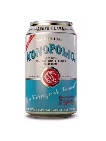 Monopolio Lager Clara | Drizly