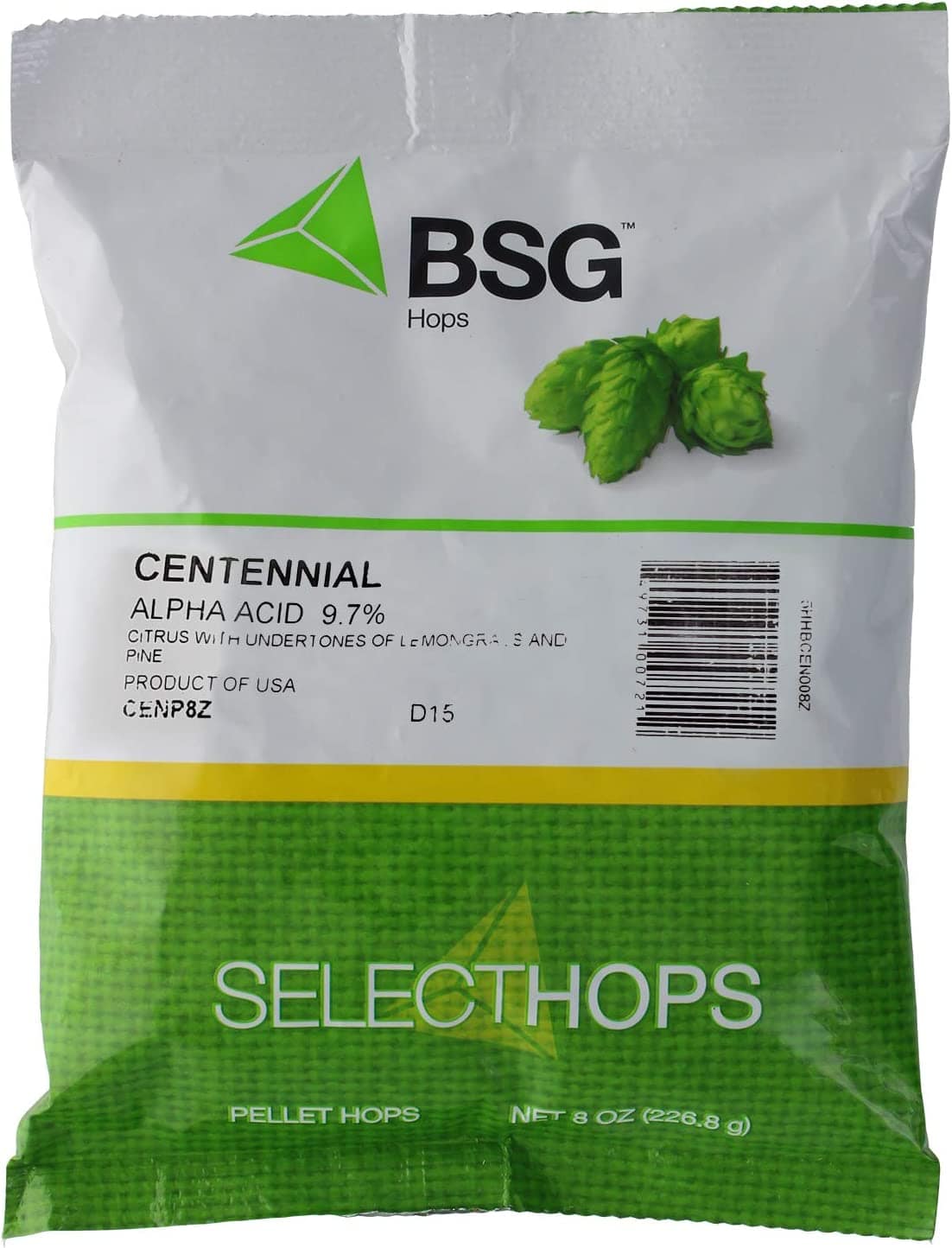 Centennial (US) Hop Pellets 8 oz