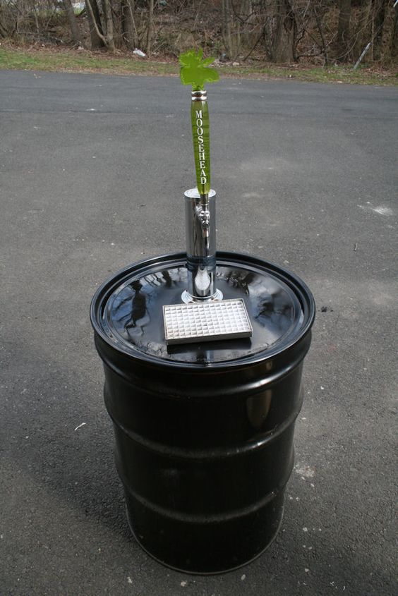 Kegerator in a Barrel