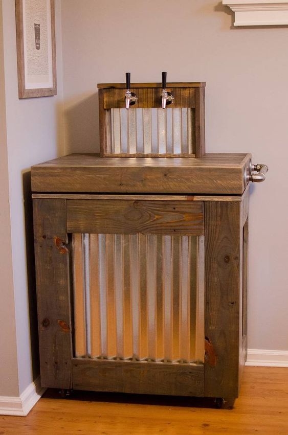 Old-Fashioned Brewing Cabinet