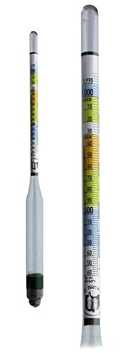 Triple Scale Hydrometer for Home Brewing