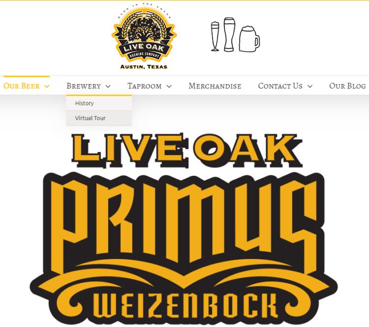 Live Oak Brewing Primus Weizenbock