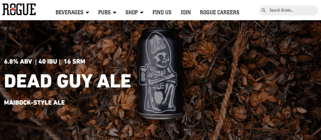 Rogue Dead Guy Ale