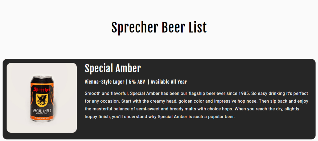 Sprecher Mai Bock