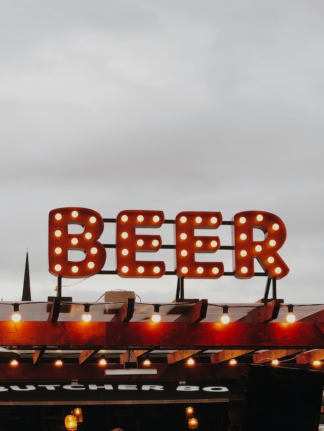 beer sign