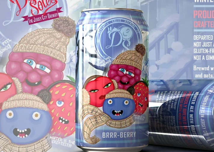 Departed Soles Brewing Company Brrr-Berry Ale