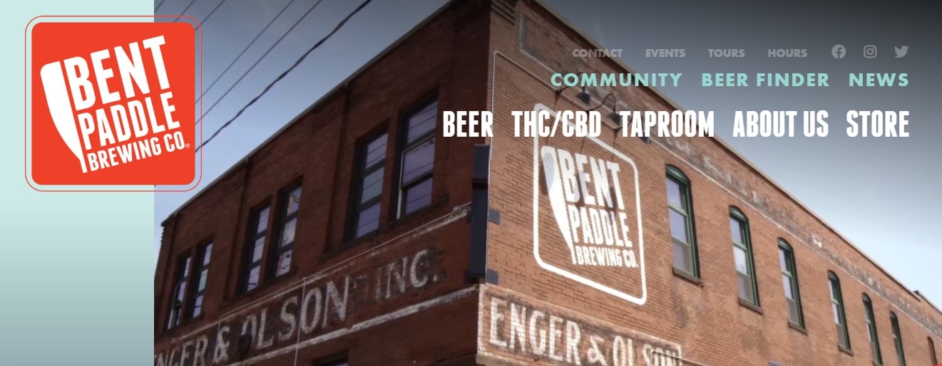 Bent Paddle Brewing Co. - website