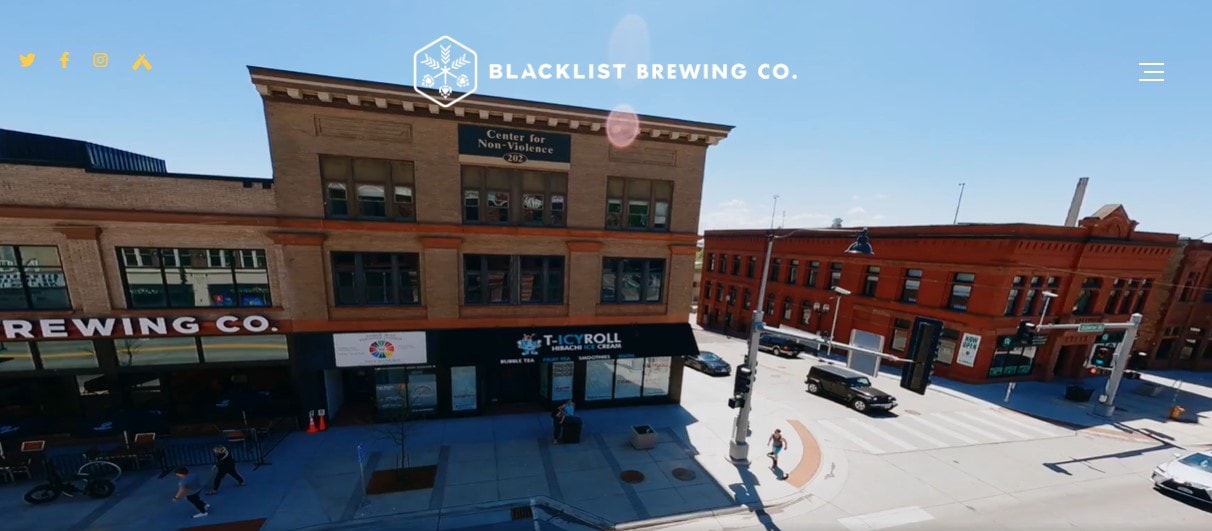 Blacklist Brewing Co - website