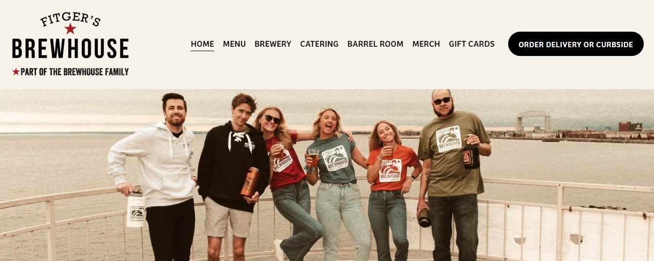 Fitger's Brewhouse Brewery and Grille - website