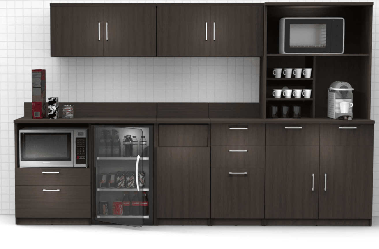 breaktime kitchenette cabinets