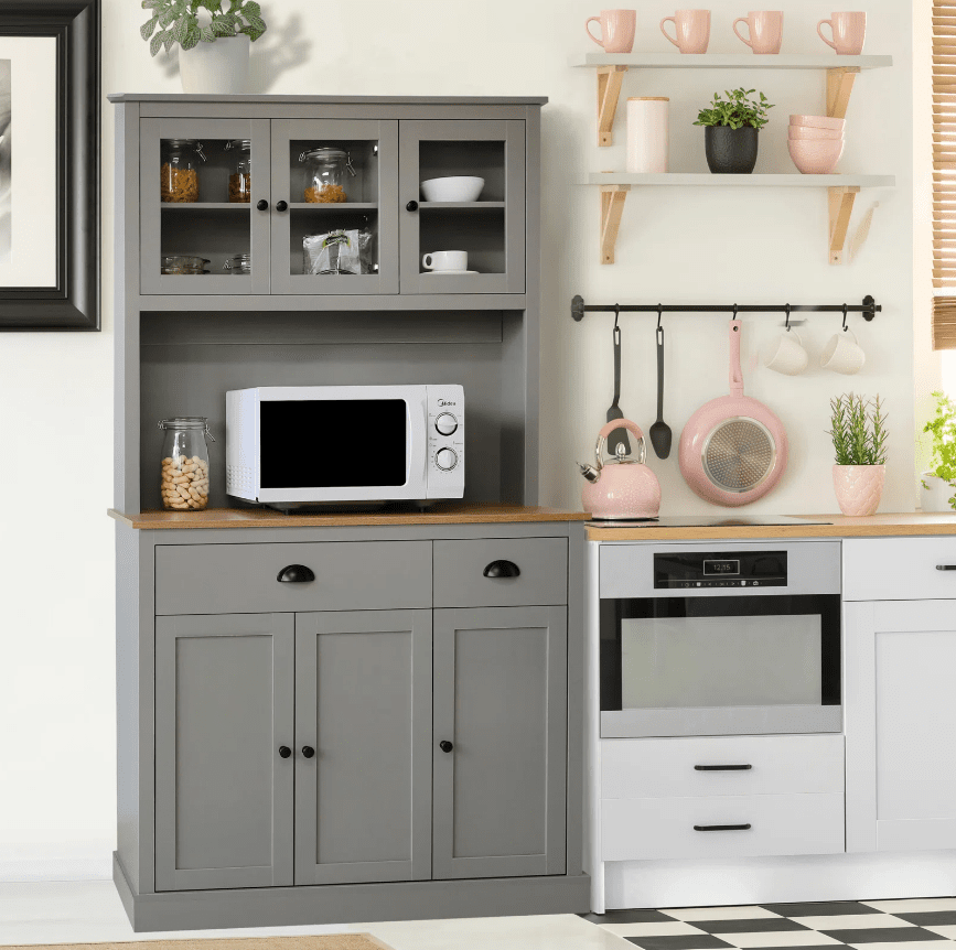 lark manor aralene pantry cabinet