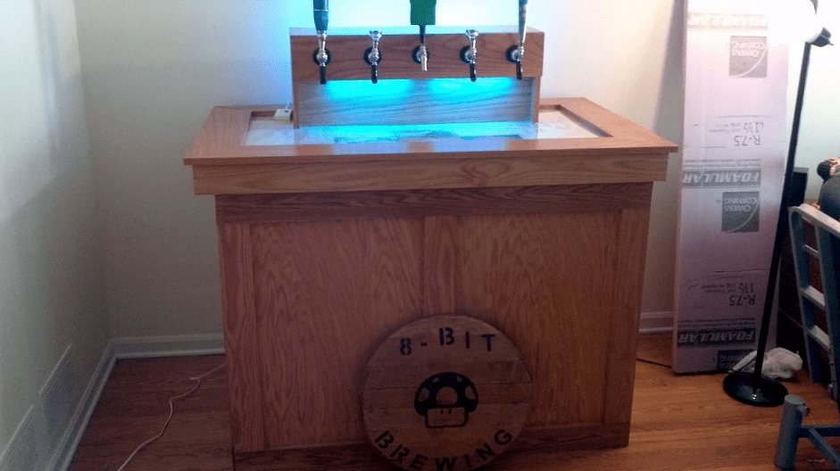 revamped keezer