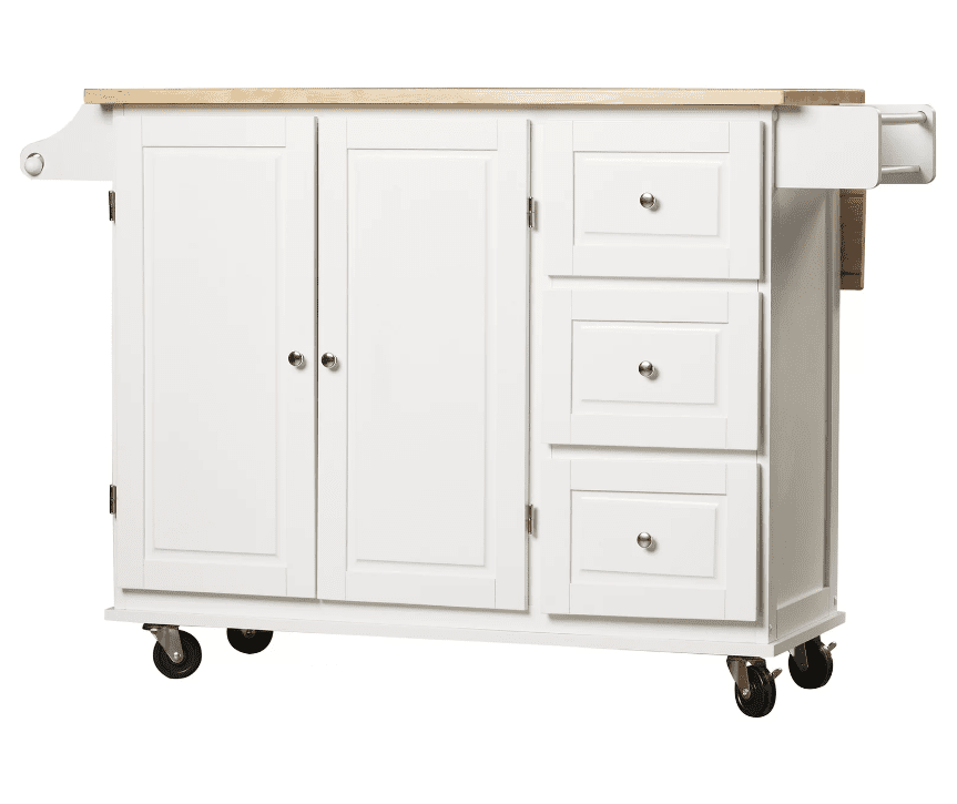 three posts hardiman kitchen cart