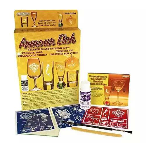 Armour Etch Glass Etching Starter Kit | Amazon