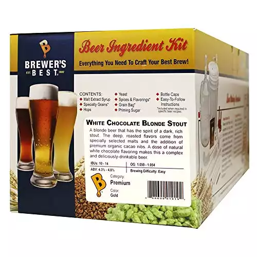 Brewer's Best White Chocolate Blonde Stout | Amazon