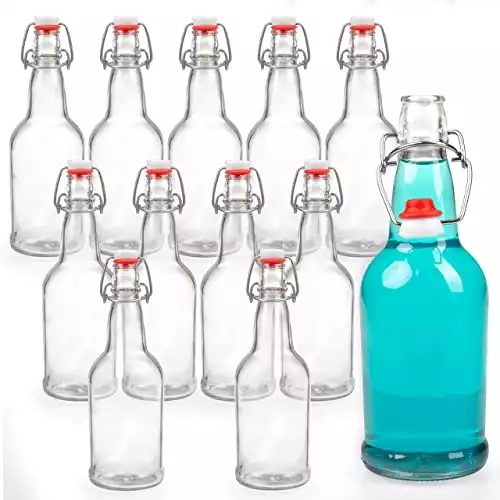 Ilyapa Clear Swing Top Beer Bottles | Amazon